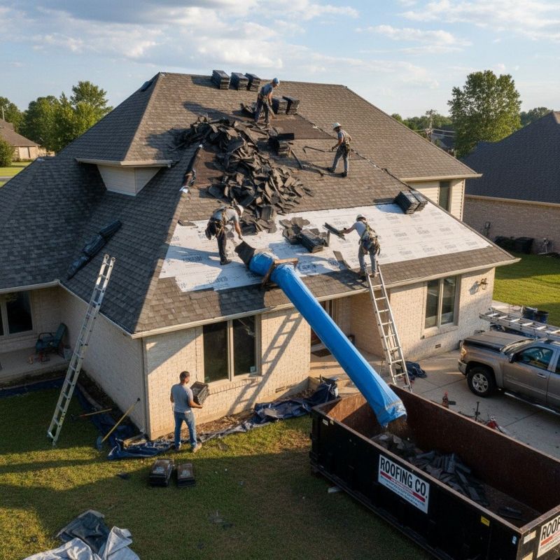 Asphalt Roof Replacement in Boston, MA