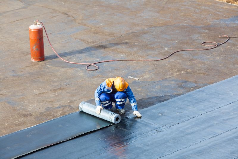 Rubber Roof Installation in Naperville, IL